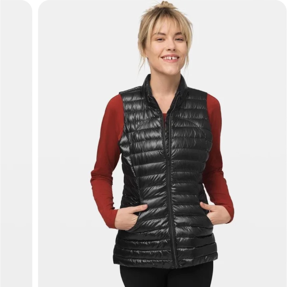 lululemon shiny pack it down vest